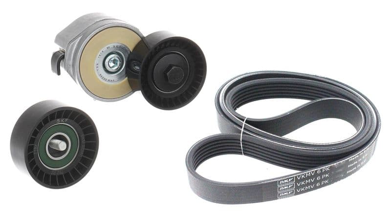 Jeu de courroies trapézoïdales à nervures SKF