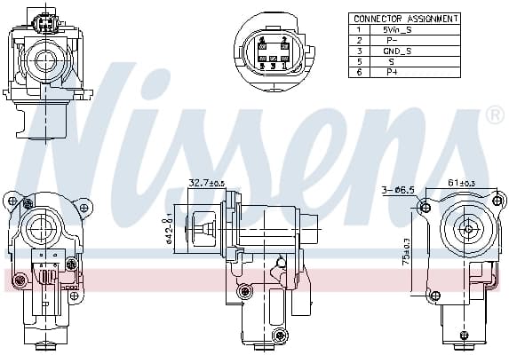 Vanne EGR Nissens