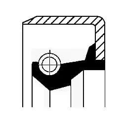 Bague d'étanchéité, boîte de vitesse manuel - image 1