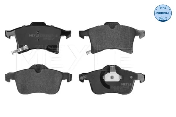 Kit de plaquettes de frein, frein à disque Meyle
