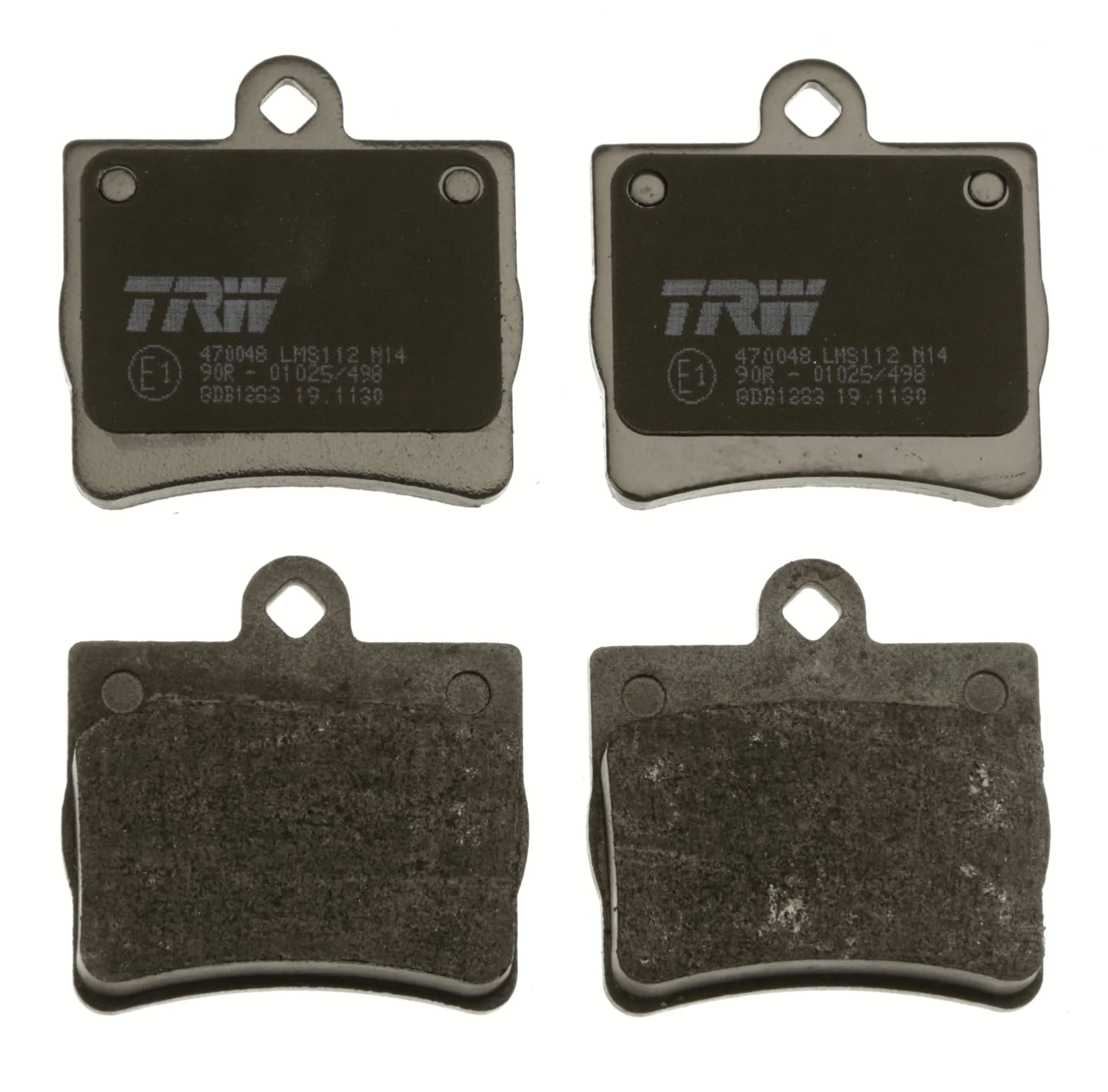 Kit de plaquettes de frein, frein à disque TRW Automotive