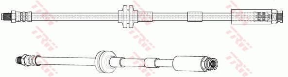 Flexible de frein TRW Automotive