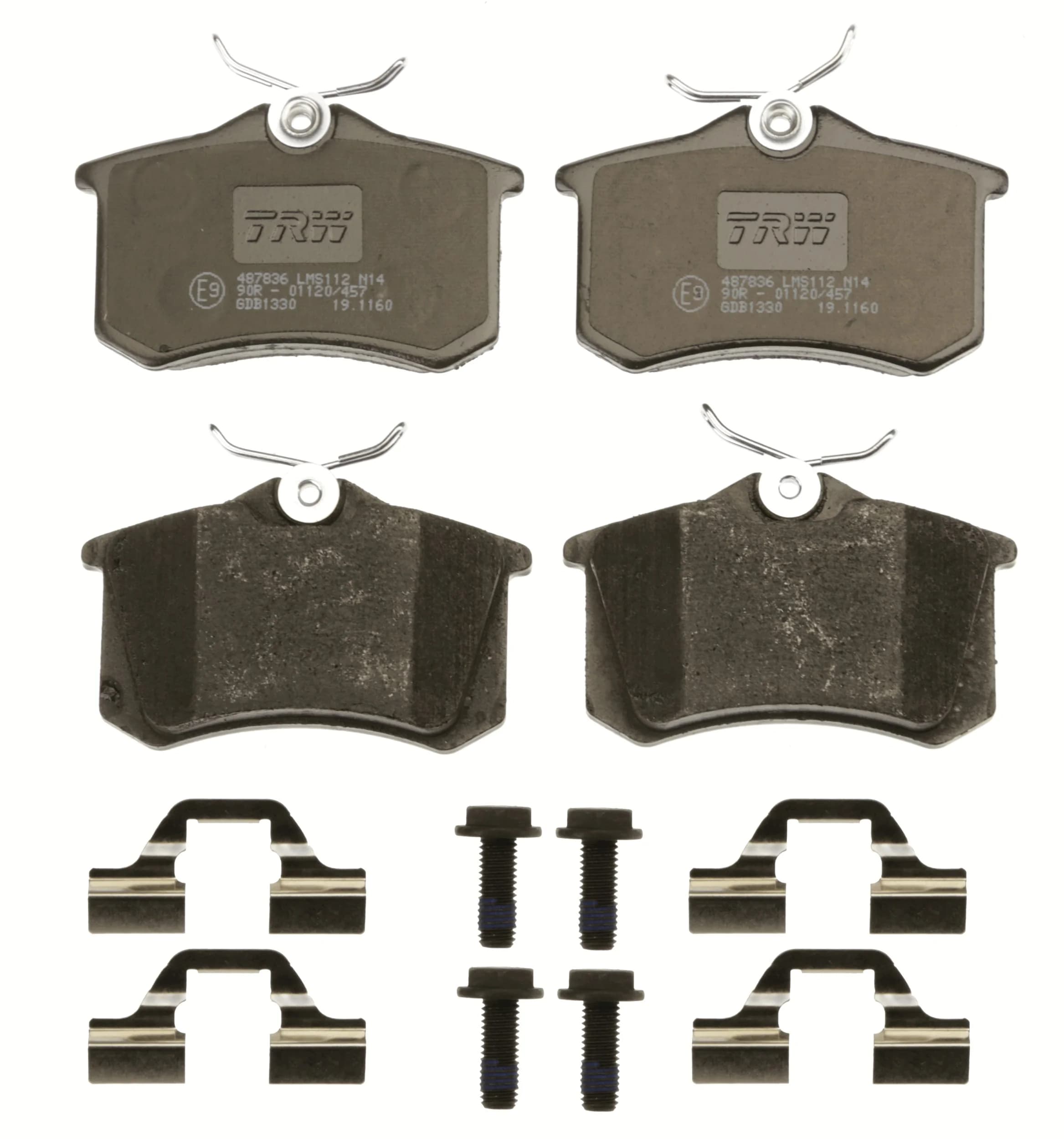 Kit de plaquettes de frein, frein à disque TRW Automotive