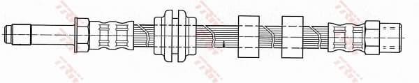 Flexible de frein TRW Automotive