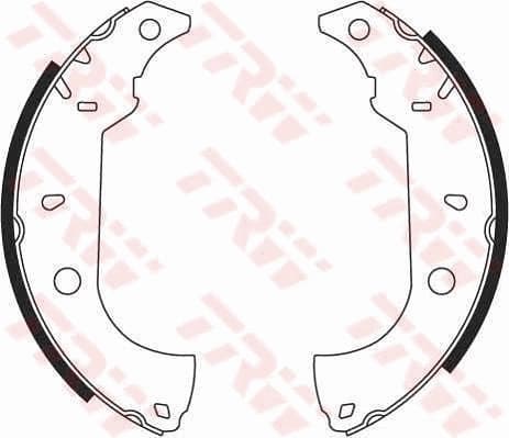 Jeu de mâchoires de frein TRW Automotive