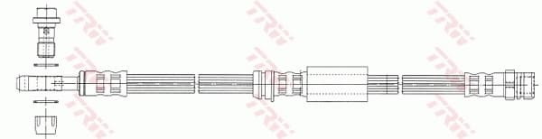 Flexible de frein TRW Automotive
