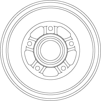 Tambour de frein TRW Automotive