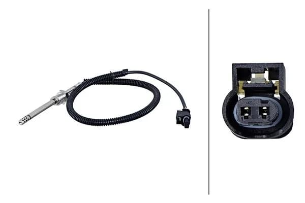 Capteur, température des gaz Hella