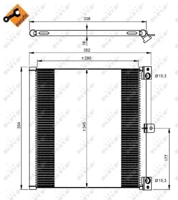 Condenseur, climatisation - image 1