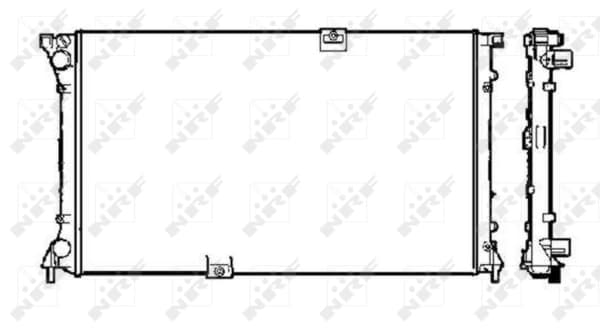Radiateur, refroidissement du moteur NRF