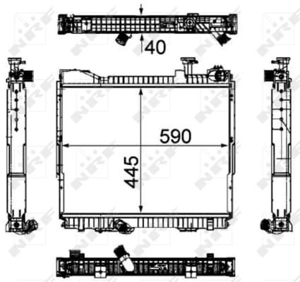 Radiateur, refroidissement du moteur - image 1