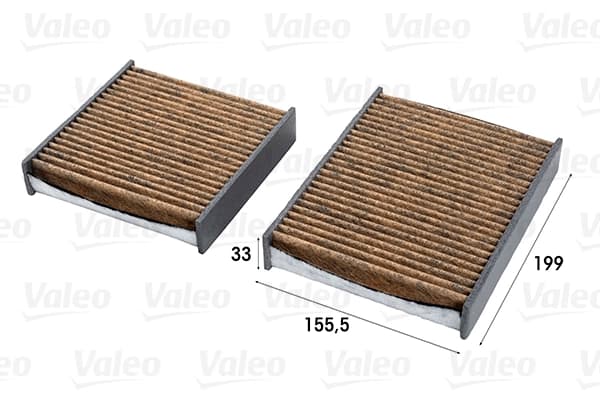 Filtre, air de l'habitacle Valeo
