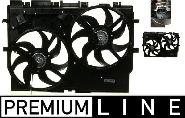 Ventilateur, refroidissement du moteur MAHLE