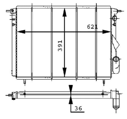 Radiateur, refroidissement du moteur - image 1