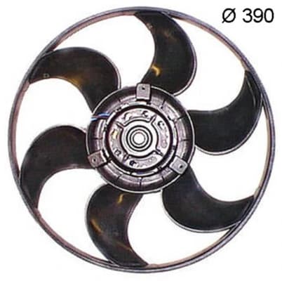 Ventilateur, refroidissement du moteur MAHLE