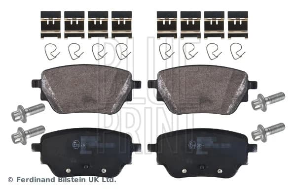 Kit de plaquettes de frein, frein à disque Blue Print