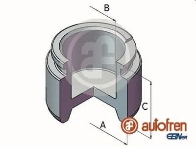 Piston, étrier de frein Autofren Seinsa