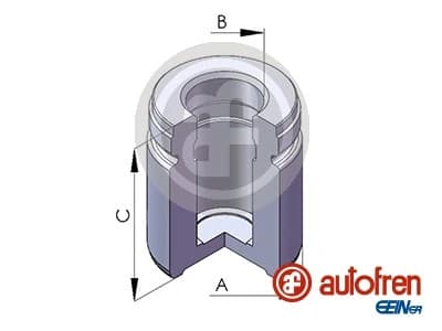 Piston, étrier de frein Autofren Seinsa