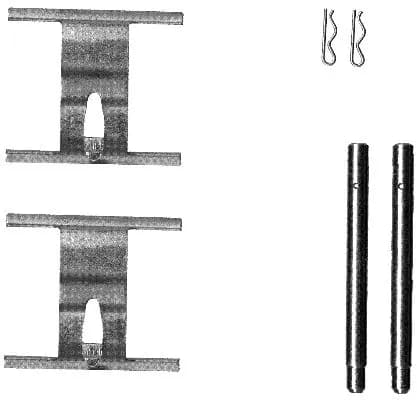 Kit d'accessoires, plaquette de frein à disque - image 1
