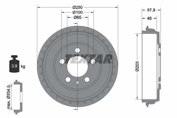 Tambour de frein - image 1