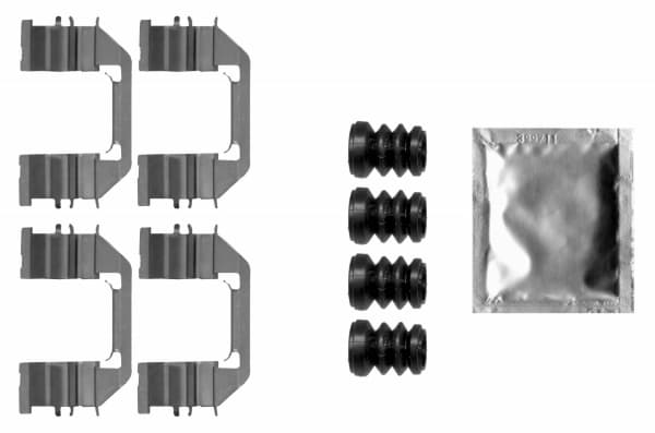 Kit d'accessoires, plaquette de frein à disque - image 1