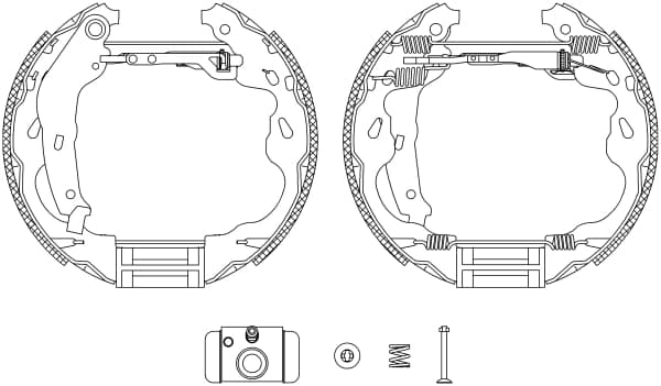 Jeu de mâchoires de frein - image 1