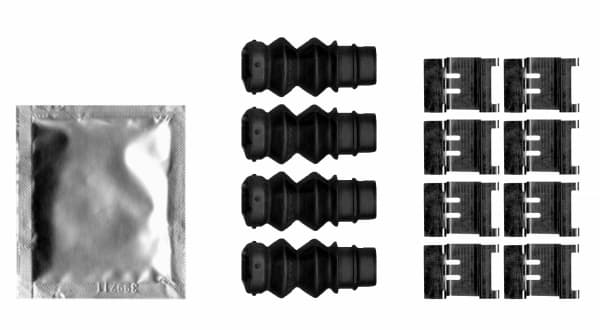 Kit d'accessoires, plaquette de frein à disque Textar