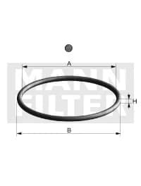Joint d'étanchéité, filtre à huile - image 1