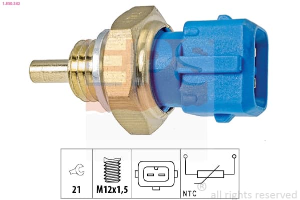 Sonde, température du liquide de refroidissement EPS