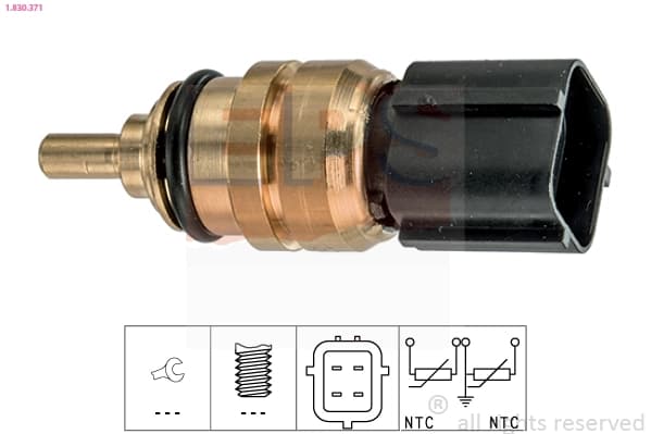 Sonde, température du liquide de refroidissement EPS