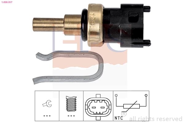 Sonde, température du liquide de refroidissement EPS