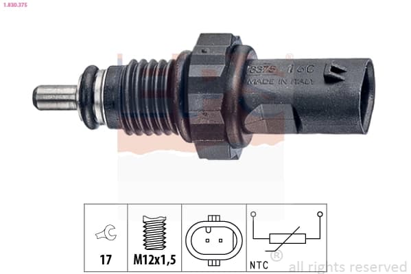 Sonde, température du liquide de refroidissement EPS