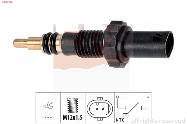 Sonde, température du liquide de refroidissement EPS