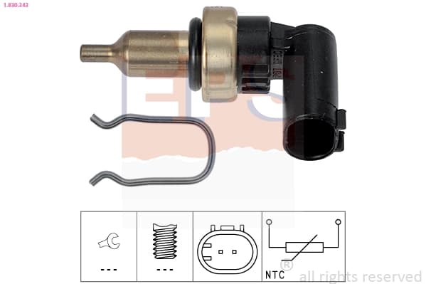 Sonde, température du liquide de refroidissement EPS