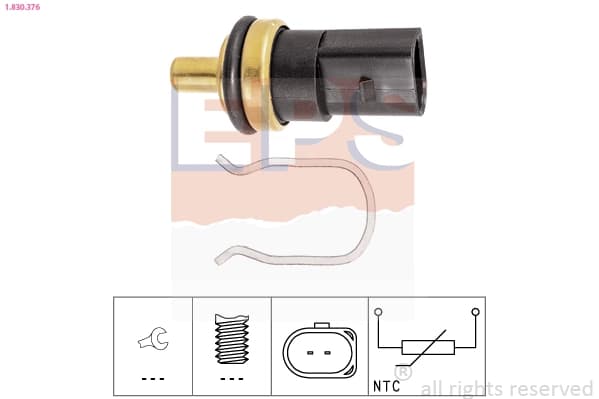 Sonde, température du liquide de refroidissement EPS
