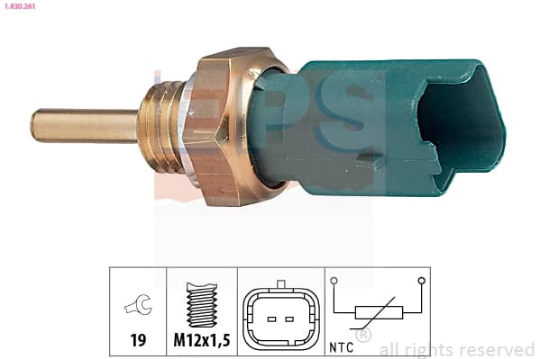 Sonde, température du liquide de refroidissement EPS
