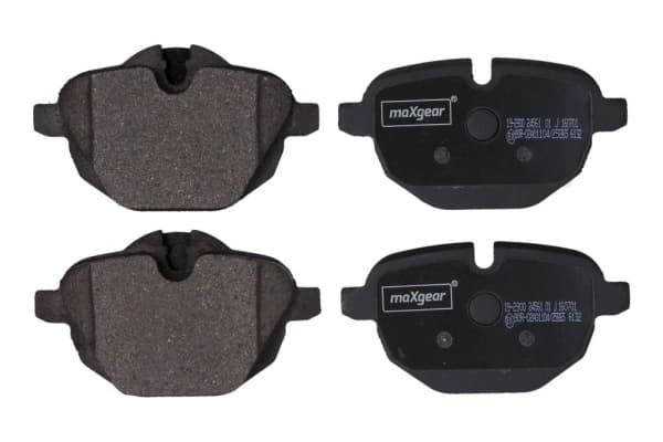 Kit de plaquettes de frein, frein à disque MAXGEAR