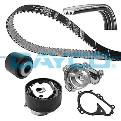 Pompe à eau + kit de courroie crantée Dayco