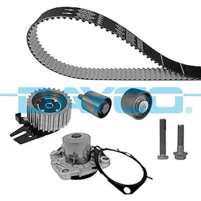 Pompe à eau + kit de courroie crantée Dayco