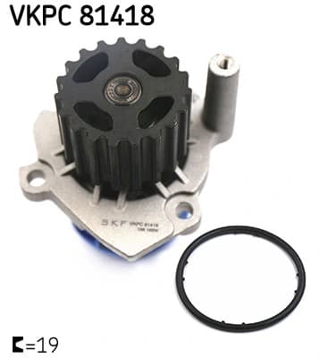 Pompe à eau, refroidissement du moteur SKF