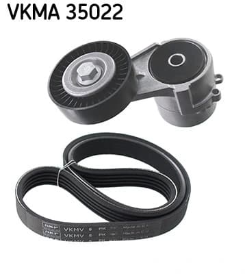 Jeu de courroies trapézoïdales à nervures SKF