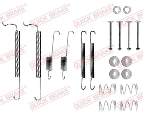 Kit d'accessoires, mâchoire de frein Quick Brake
