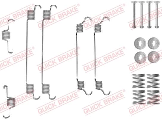 Kit d'accessoires, mâchoire de frein Quick Brake