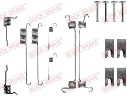 Kit d'accessoires, mâchoire de frein Quick Brake