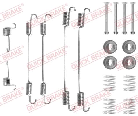 Kit d'accessoires, mâchoire de frein Quick Brake