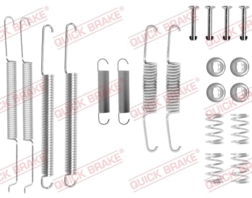 Kit d'accessoires, mâchoire de frein Quick Brake