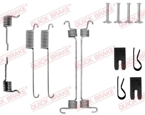 Kit d'accessoires, mâchoire de frein Quick Brake