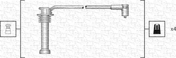 Kit de câbles d'allumage - image 1