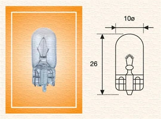 Ampoule, feu clignotant Magneti Marelli