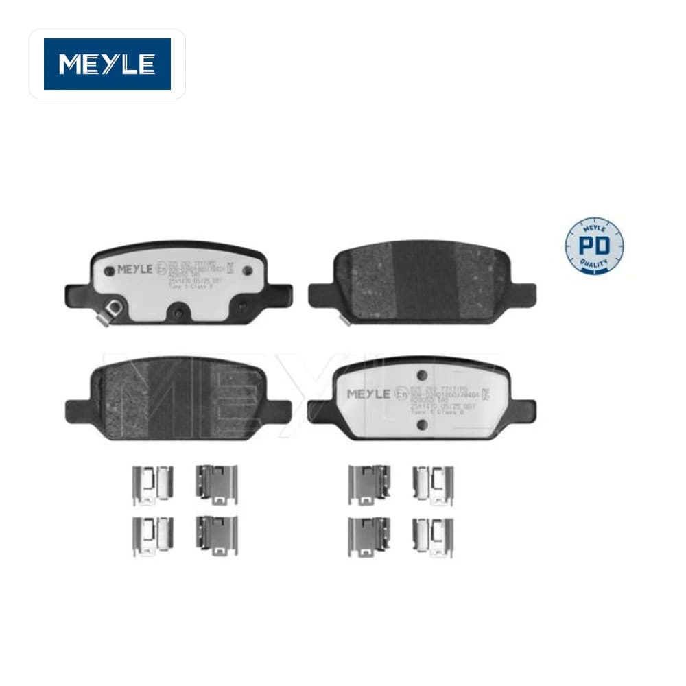 Kit de plaquettes de frein, frein à disque MEYLE